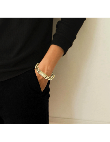 Pulsera Lacoste Backhand dorada 2040440