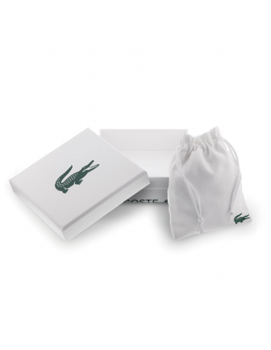 Pulsera Lacoste Backhand plateada...