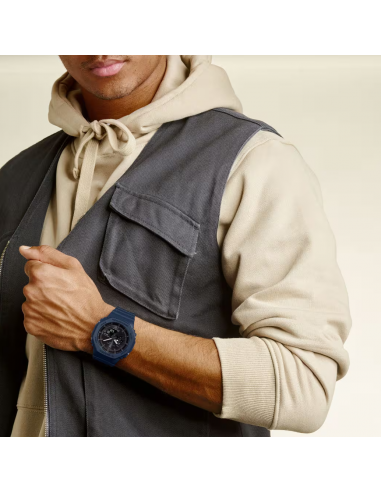 CASIO G-SHOCK azul con Bluetooth...